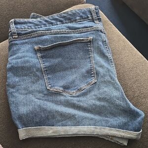 Casual Blue Denim Shorts